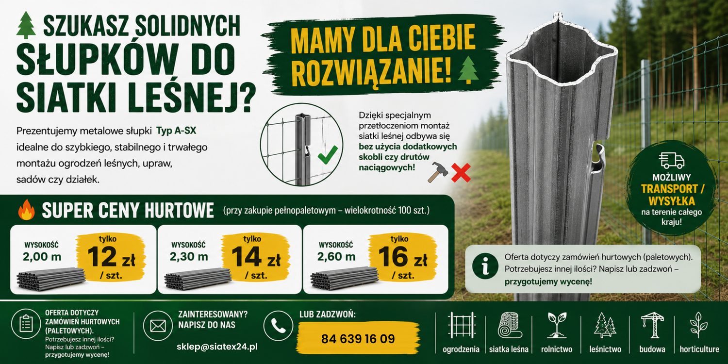 Słupki typ A-SX