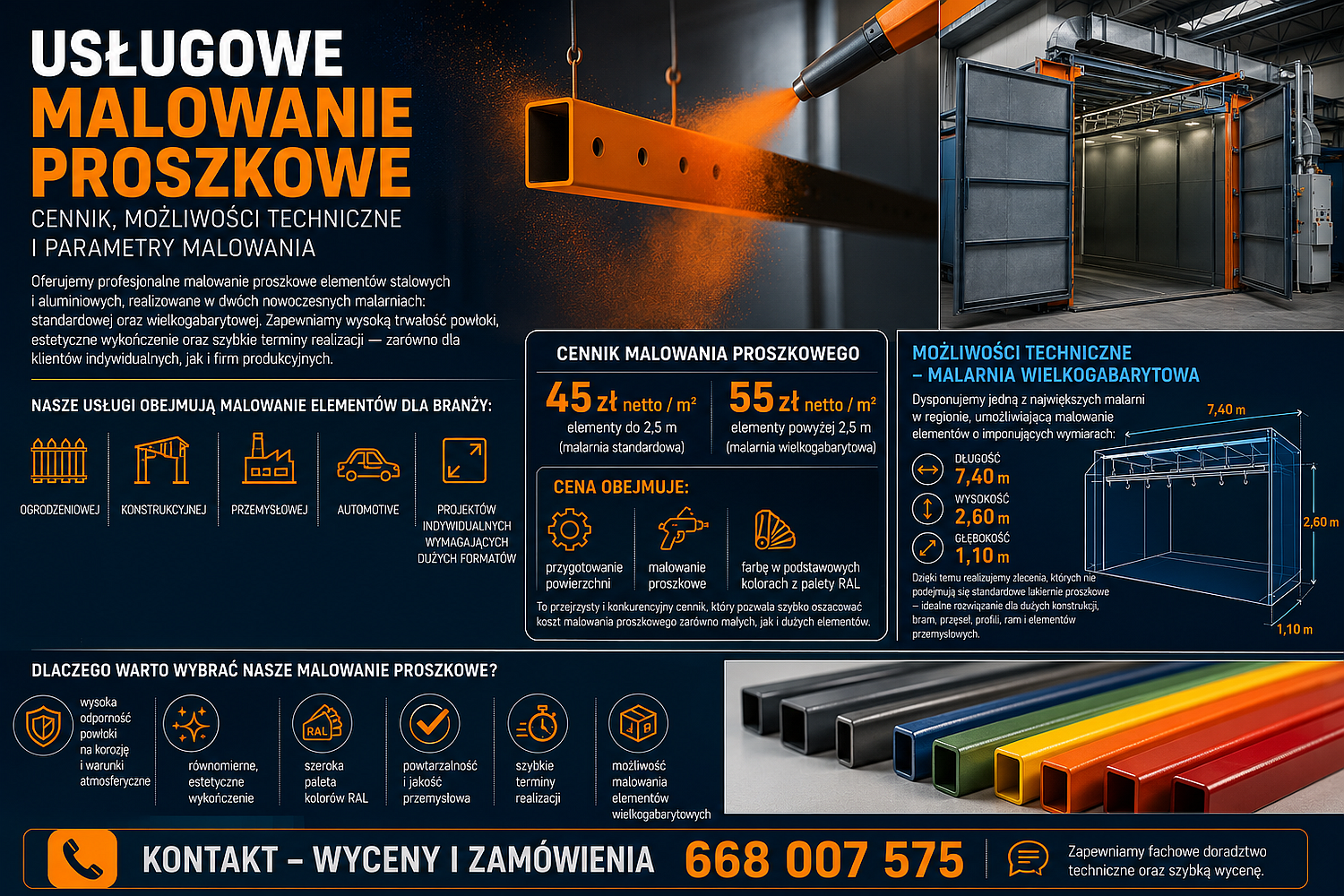 Malowanie proszkowe