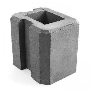 Pustak betonowy - Narożny 25 cm