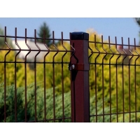 Panele ogrodzeniowe 250cm/153cm/5mm - antracyt , brązowe , czarne , srebrne , zielone